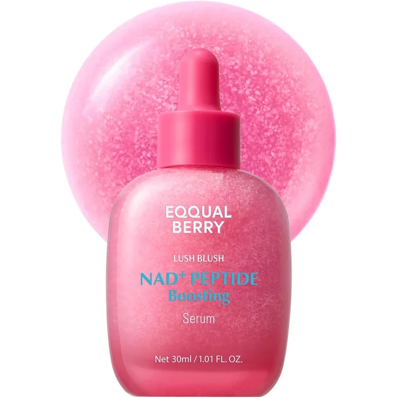 سيروم NAD+ والببتيدات لتجديد شباب الوجه من EQQUALBERRY