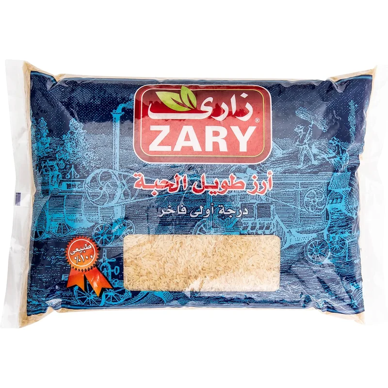 أرز ذهبي بحبة طويلة من زاري للوجبات الصحية