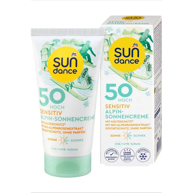 كريم واقي شمس SUNDANCE للبشرة الحساسة SPF 50