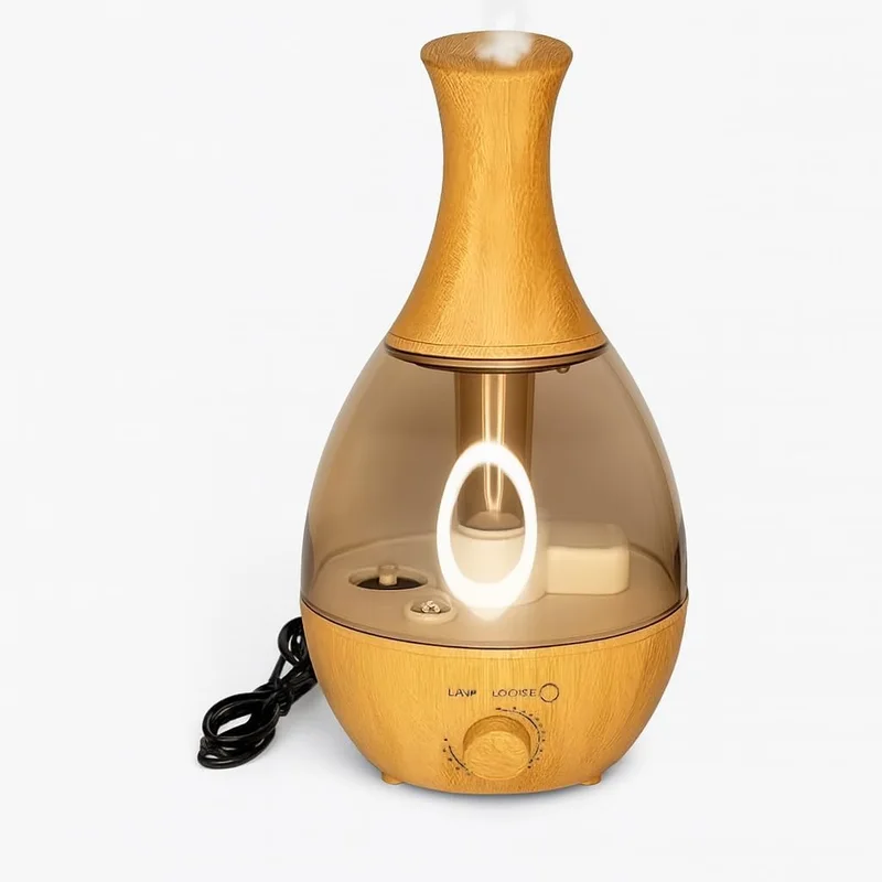 موزع عطر كهربائي بلاستيكي على شكل دمعة من هوم كير