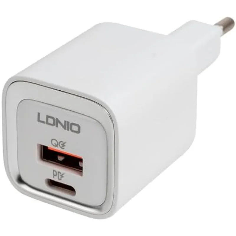 شاحن LDNIO بقوة 20 واط مع كابل Type-C