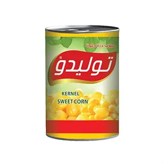 ذرة حلوة شرائح من توليدو في علبة 400 جرام