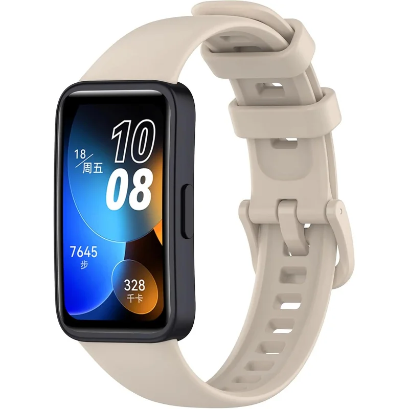 سوار ساعة سيليكون متوافق مع Huawei Band 9