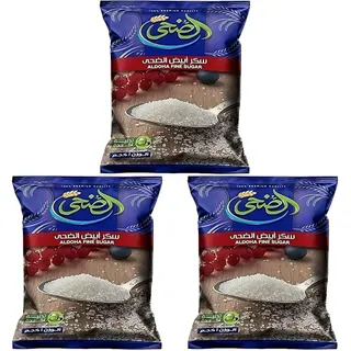 سكر أبيض ناعم من الدوحة - 1 كجم (عبوة من 3)