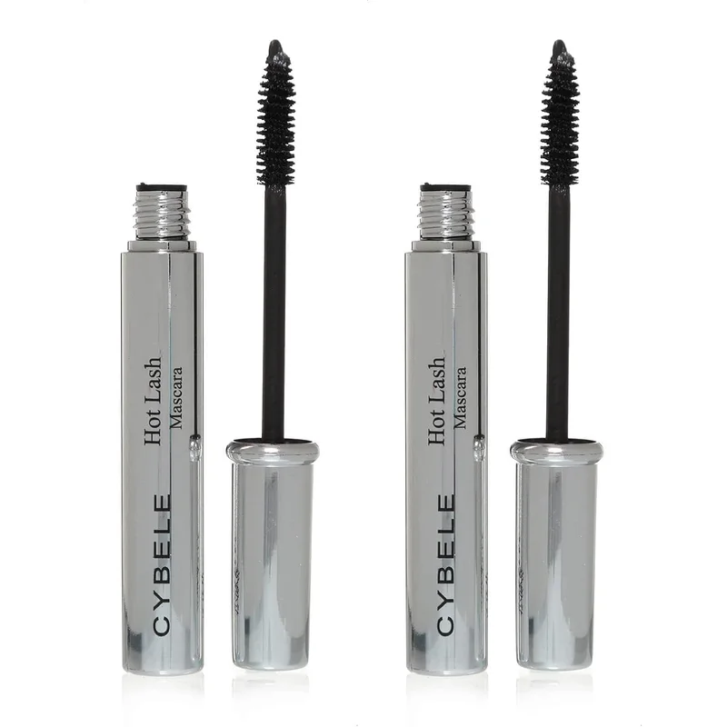 ماسكارا Cybele Hot Lash سوداء 12 مل عبوة قطعتين