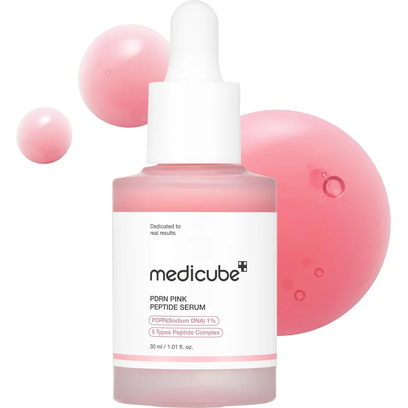 سيروم Medicube PDRN الوردي للبشرة 30 مل