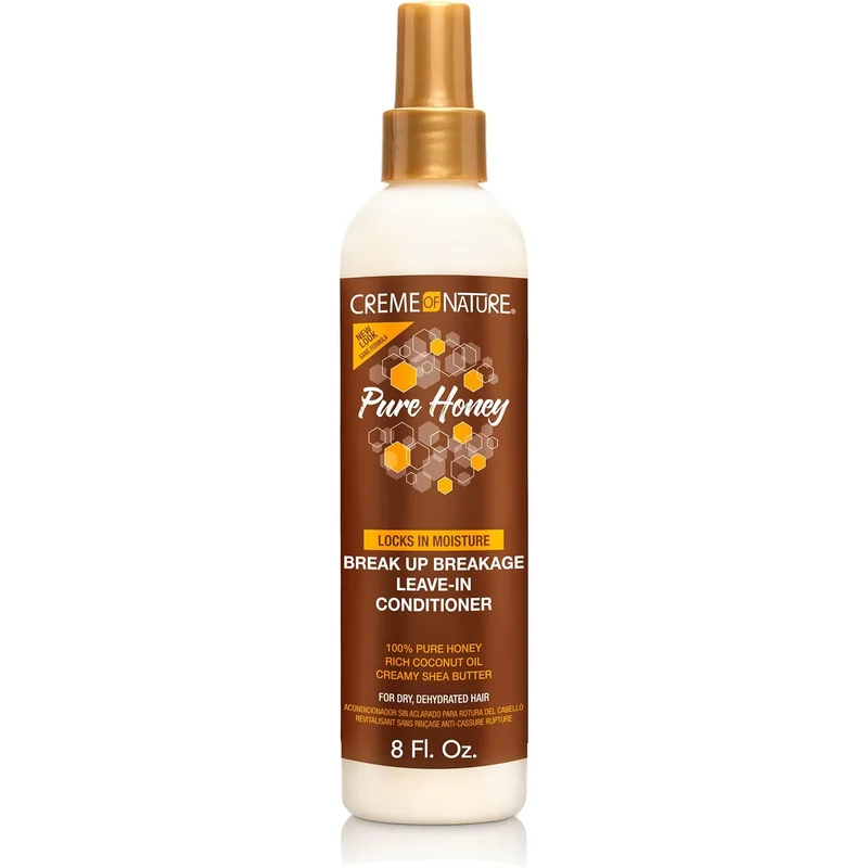 بلسم شعر بالعسل من Creme Of Nature بدون شطف 236.5 مل