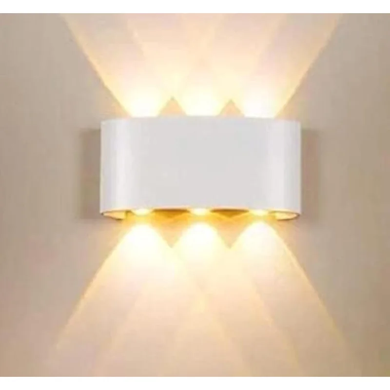 ابليك حائط UP AND DOWN مودرن إضاءة LED 6 واط أبيض