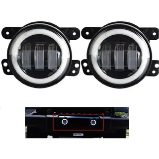 مصابيح ضباب LED للسيارة 4 إنش
