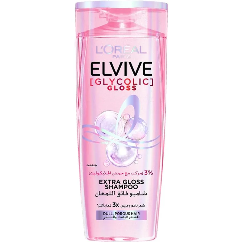 شامبو إلفيف جليكوليك جلوس من L'Oréal Paris للشعر الباهت