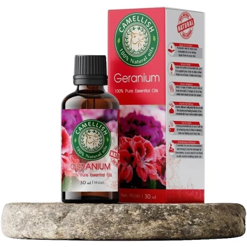 Natural Geranium Essential oil 30 ml