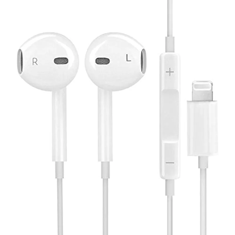 سماعة أذن سلكية بلوتوث لهواتف iPhone X و 8 و 7 بلس