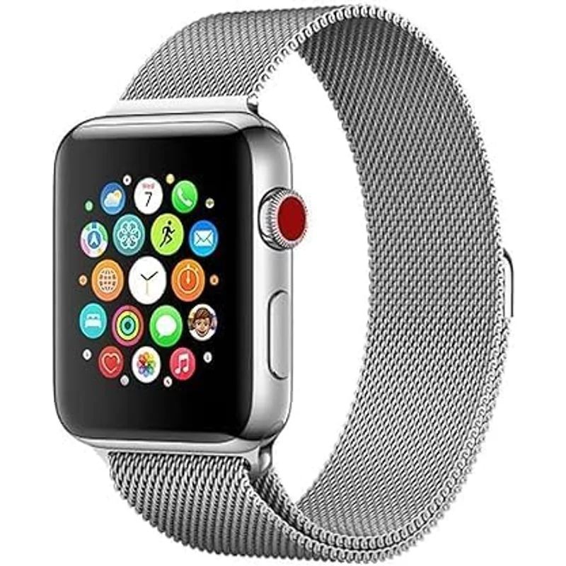 حزام ميلانيزي شبكي من Nopatia لساعة أبل واتش