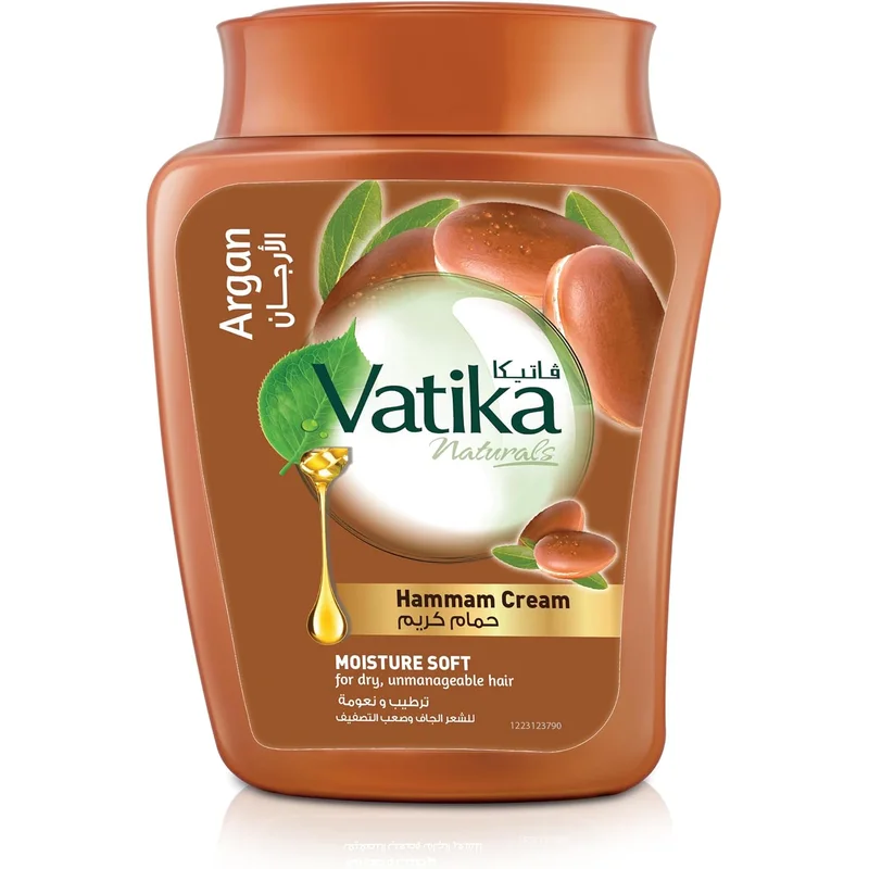 كريم شعر مرطب من Vatika بزيت الأرغان