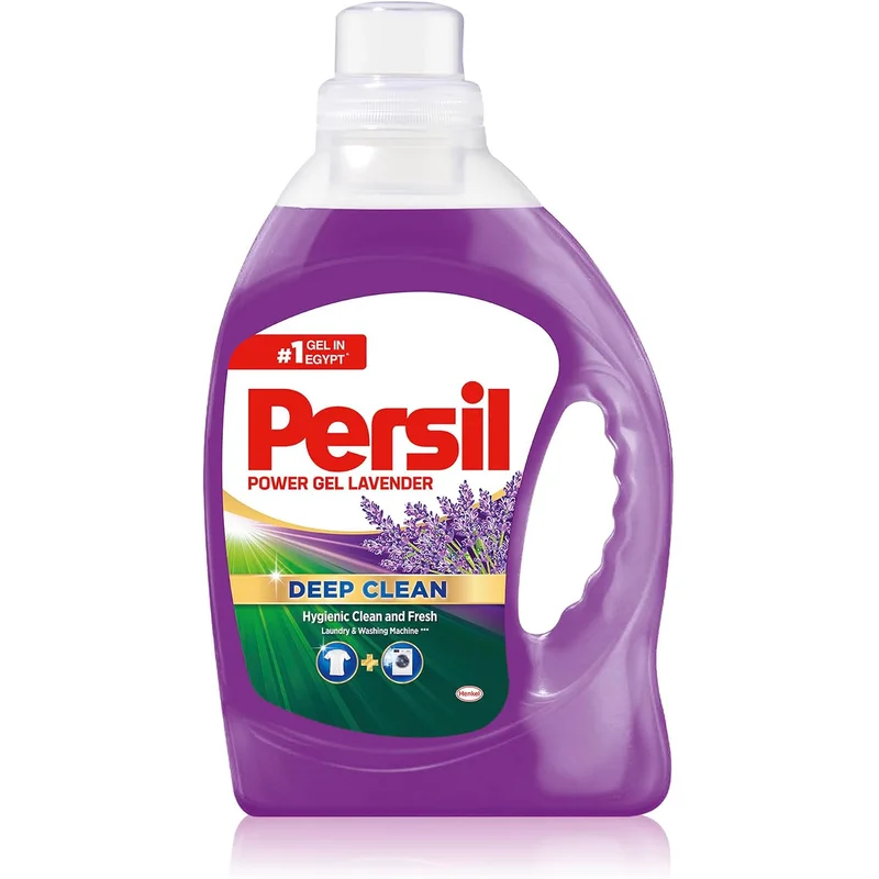 مسحوق غسيل جل من Persil باللافندر لـ35 غسلة ينظف البقع العنيدة
