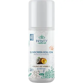 واقي شمس رول أون SPF50+ من Infinity Naturals لكل أنواع البشرة