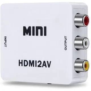 محول HDMI إلى AV بدقة 1080P مع كابل USB