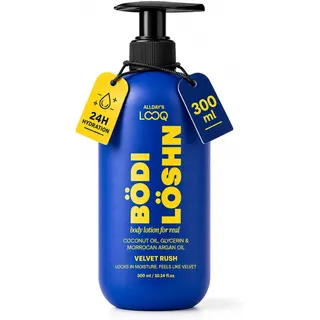 لوشن جسم Looq Velvet Rush المرطب 300 مل