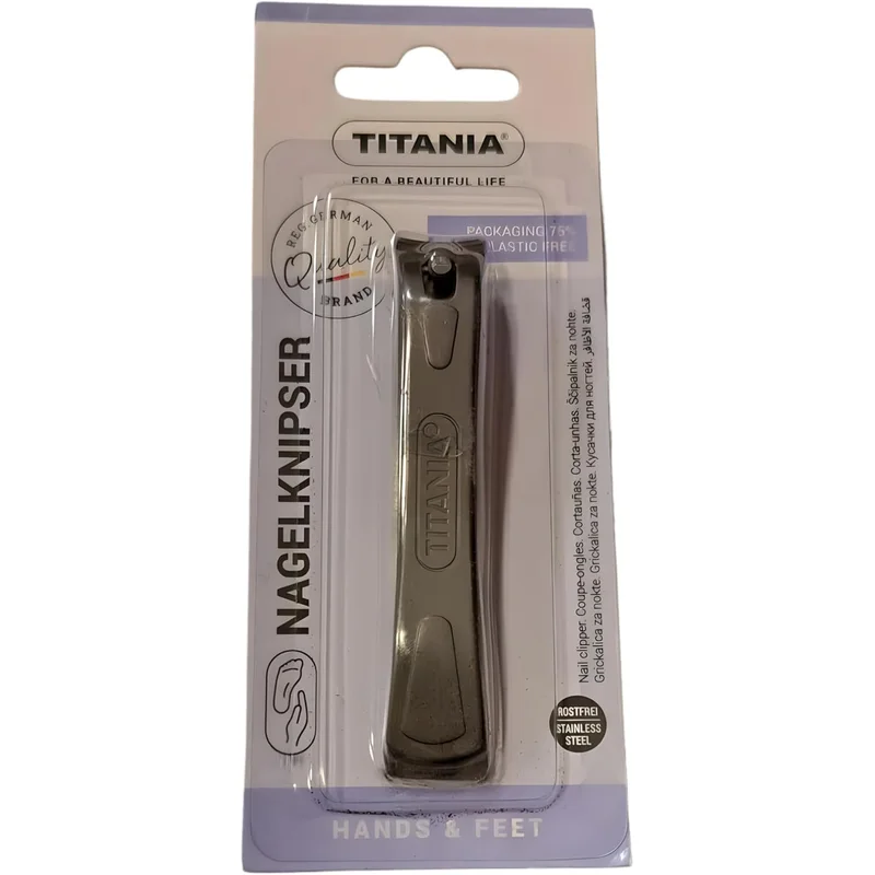 مقص أظافر ستانلس ستيل كبير من Titania