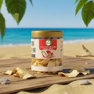 تفاح مجفف بدون سكر من Berry - 100 جم