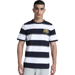 تي شيرت مخطط كلاسيكي للرجال من PUMA