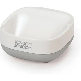 صحن صابون بلاستيكي من Joseph Joseph أبيض ورمادي