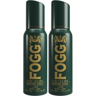 عطر Fogg VICTOR للجنسين بخاخ 120 مل - عبوة من قطعتين