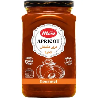 مربى مشمش فاخر من Mero عبوة 12 × 420 جرام