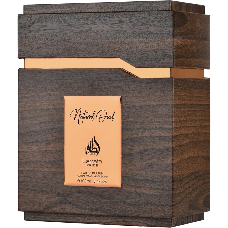 عطر Lattafa Pride Natural Oud للجنسين بحجم 100 مل