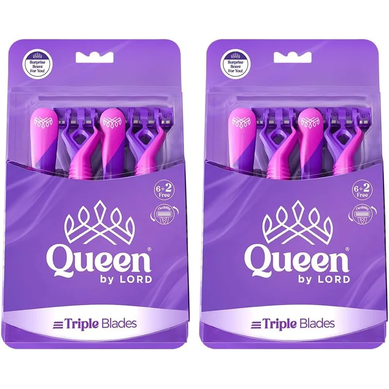موس حلاقة للاستعمال مرة واحدة من Queen By Lord