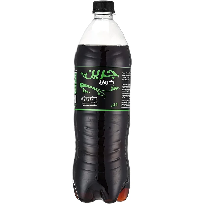 مشروب كولا خضراء 1 لتر عبوة 6 زجاجات