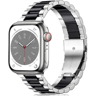 سوار معدني متوافق مع ساعات Apple Watch بمقاسات متعددة من Netolo