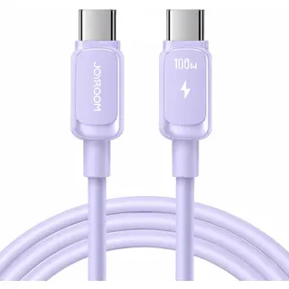 كابل شحن جوي روم USB إلى لايتنينج أبيض