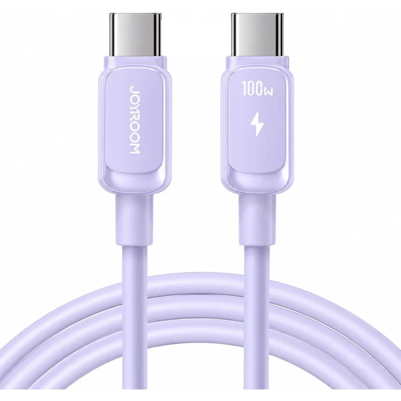 كابل شحن جوي روم USB إلى لايتنينج أبيض