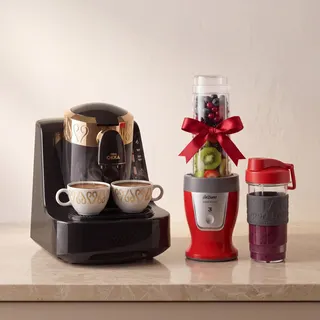ماكينة قهوة تركية ارزوم اوكا OK002 مع خلاط