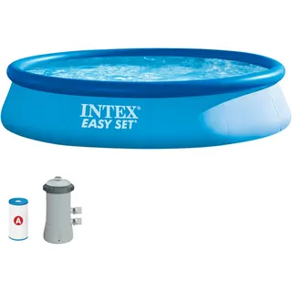 مسبح إنفلكس سهل التركيب مع مضخة من Intex