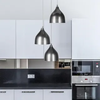مصباح سقف عصري من الروضة RL-SN-004 بتصميم أنيق بلون فضي