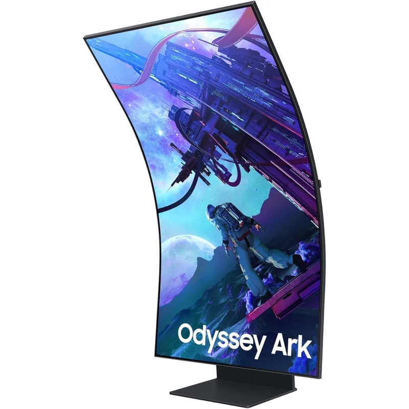 شاشة سامسونج Odyssey Ark 2 الجيل الثاني 55 بوصة QLED منحنية 4K
