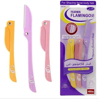 شفرات حلاقة فيذر فلامنجو للنساء - 3 قطع