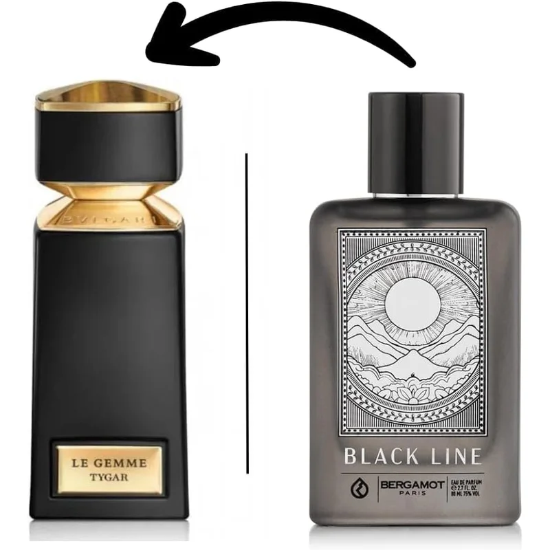 عطر بيرجاموت بلاك لاين للرجال 80 مل