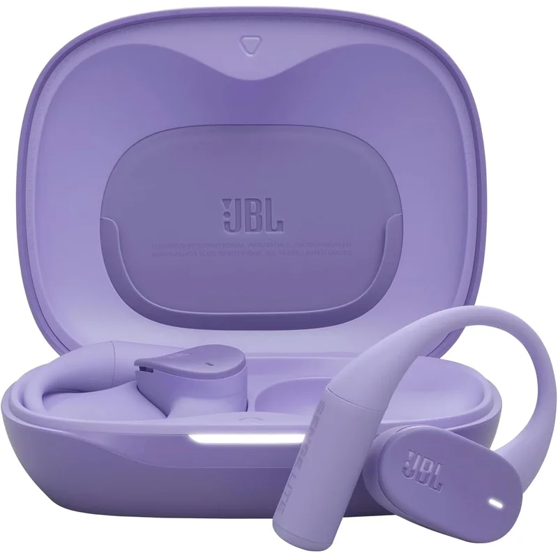 سماعة أذن مفتوحة لاسلكية من JBL بتصميم خطاف - بنفسجية