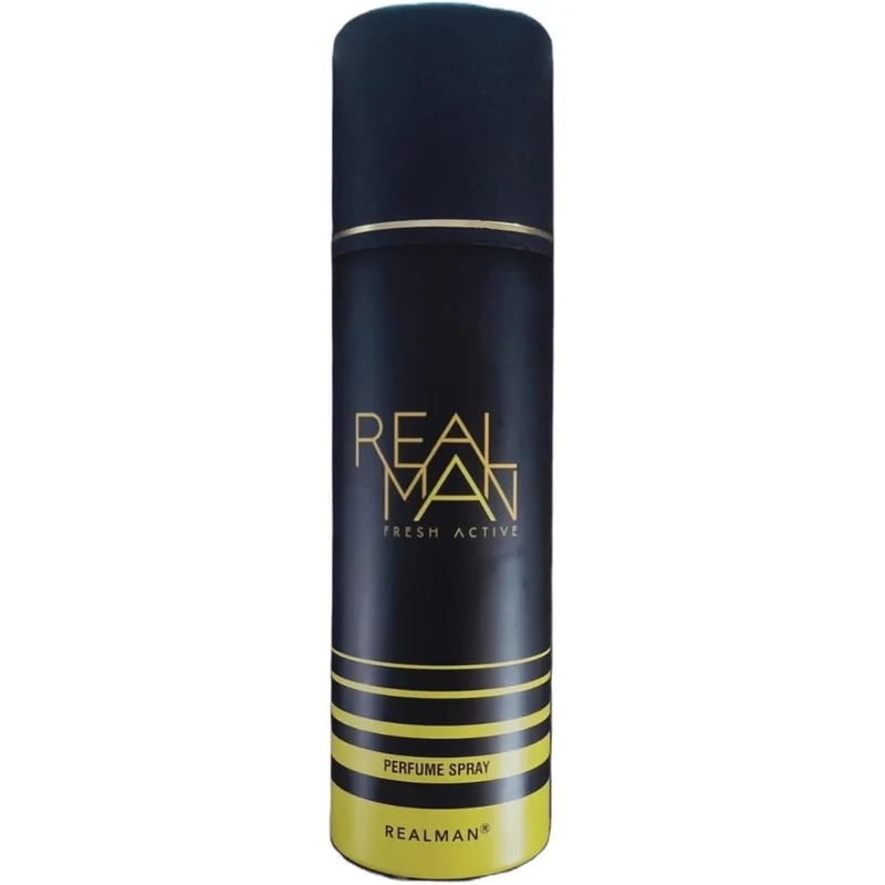 بخاخ جسم Real Man فريش أكتيف للرجال بانتعاش يدوم طويلًا