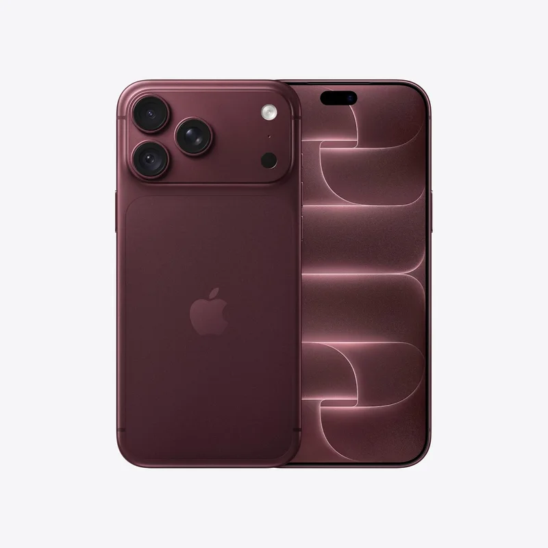 موبايل iPhone 18 Pro Max من Apple بسعة 512 جيجا بورجوندي