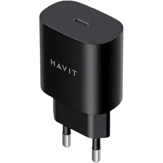 شاحن UC25 سريع 25 واط USB-C لسامسونج من هافيت