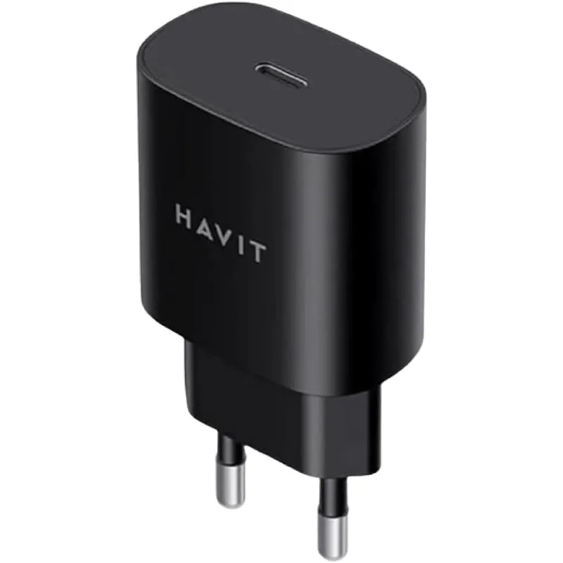 شاحن UC25 سريع 25 واط USB-C لسامسونج من هافيت