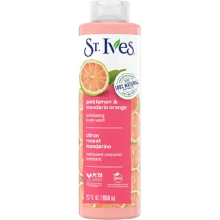 غسول جسم St Ives بالليمون واليوسفي 700 مل
