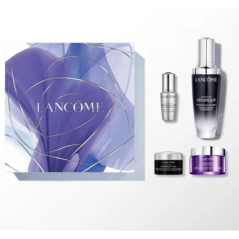 طقم عناية بالبشرة Lancôme Genifique وRenergie