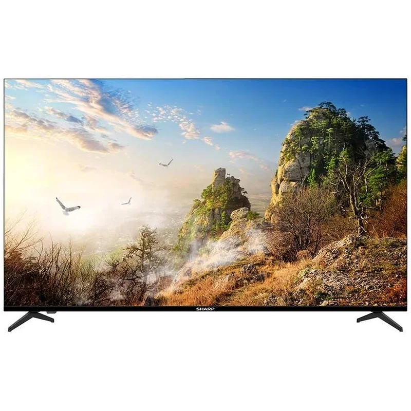 تلفزيون سمارت 4K بدون إطار من Sharp لتجربة مشاهدة مميزة