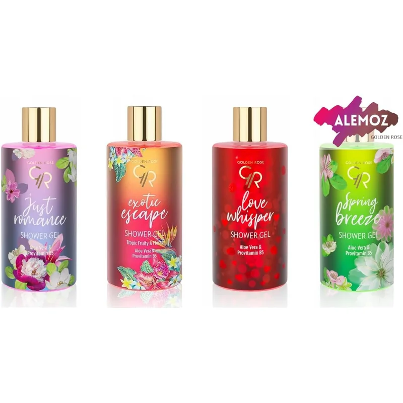 Shower Gel Exotic Escape Golden Rose