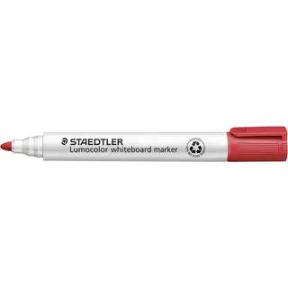 قلم سبورة Staedtler Lumocolor 351-2 - عبوة 10 أقلام - أحمر